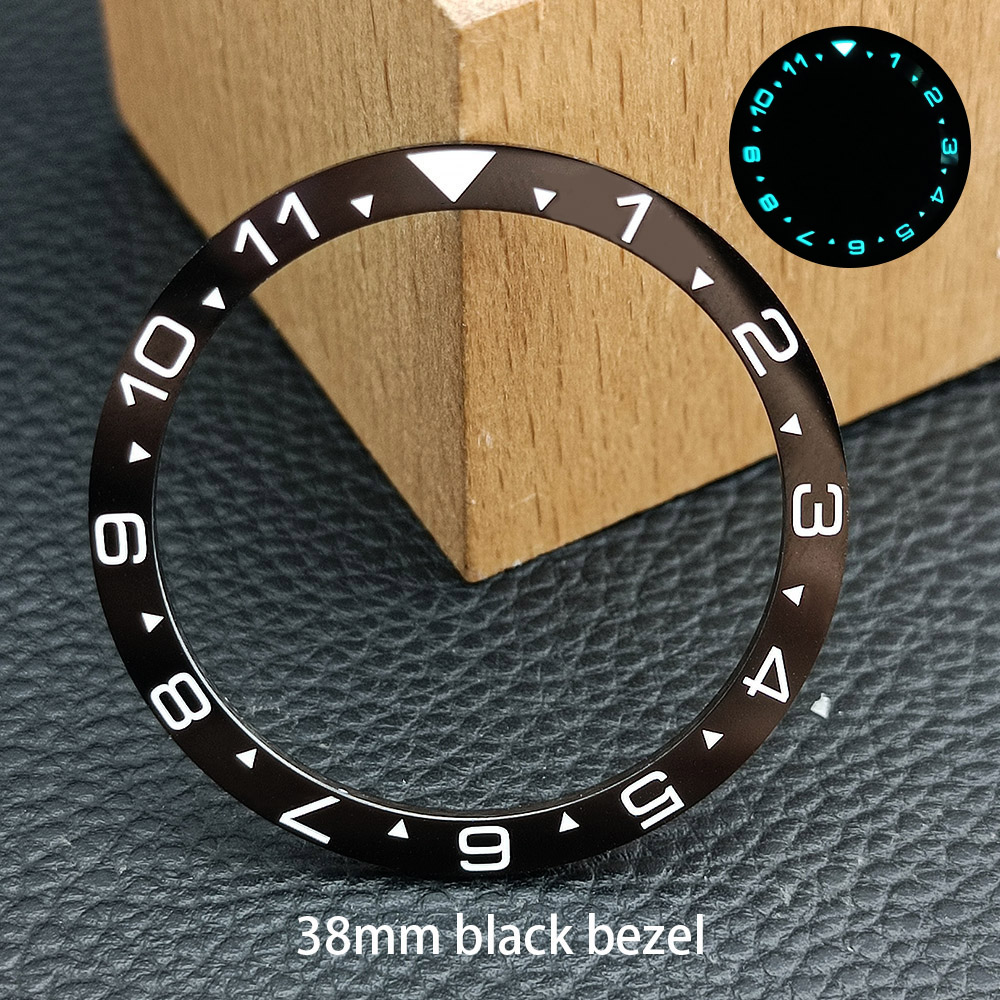 38*31,5mm Vervangende Bezel Pl - Watch Bezel Insert Ceramic Luminous recensie en prijs