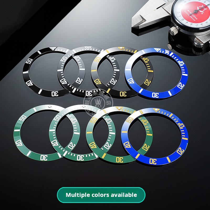 Voor Casio MDV-106 horloge: ri - Watch Bezel Insert Ceramic Luminous recensie en prijs