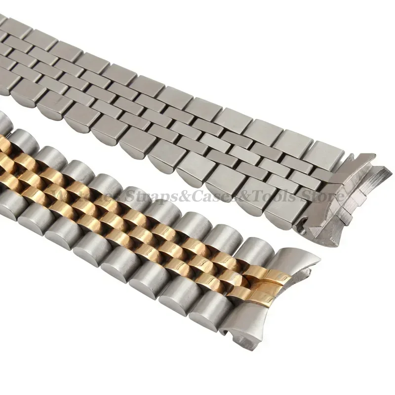 Solid Arc roestvrijstalen horl - Solid Stainless Steel Watch Bracelet Jubilee recensie en prijs