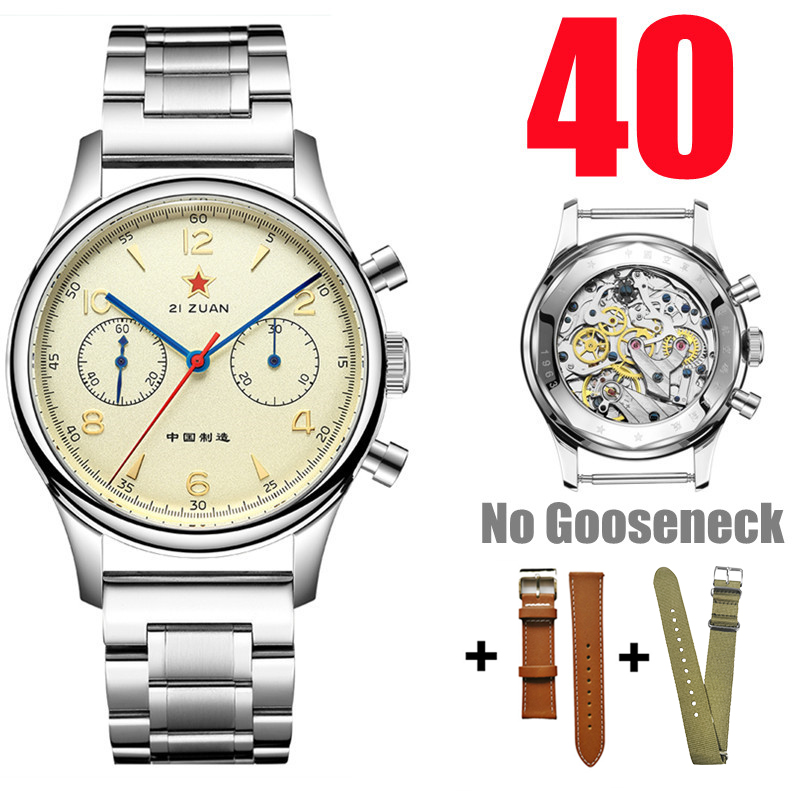 SEAKOSS Heren 1963 Vintage Pil - Chronograph Mechanical Watch Seagull 1963 recensie en prijs