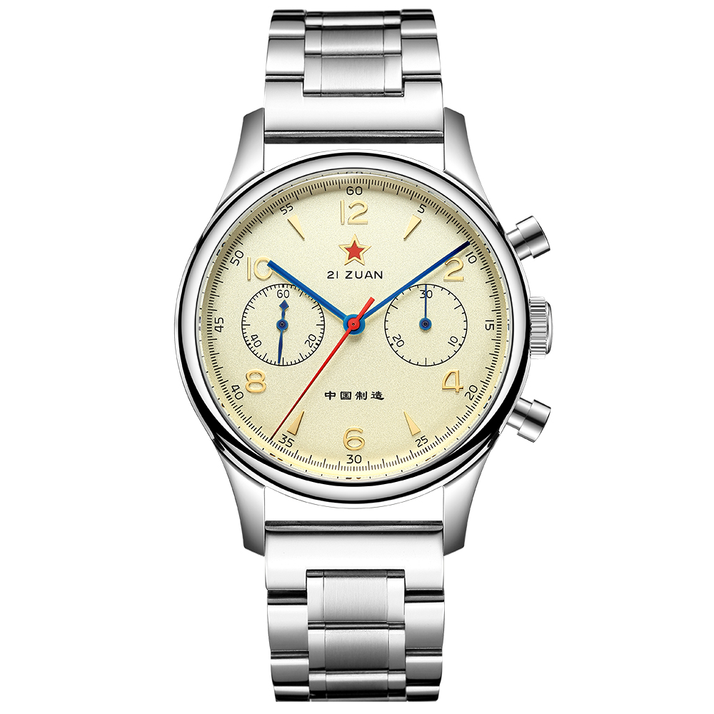 SEAKOSS Heren 1963 Vintage Pil - Chronograph Mechanical Watch Seagull 1963 recensie en prijs