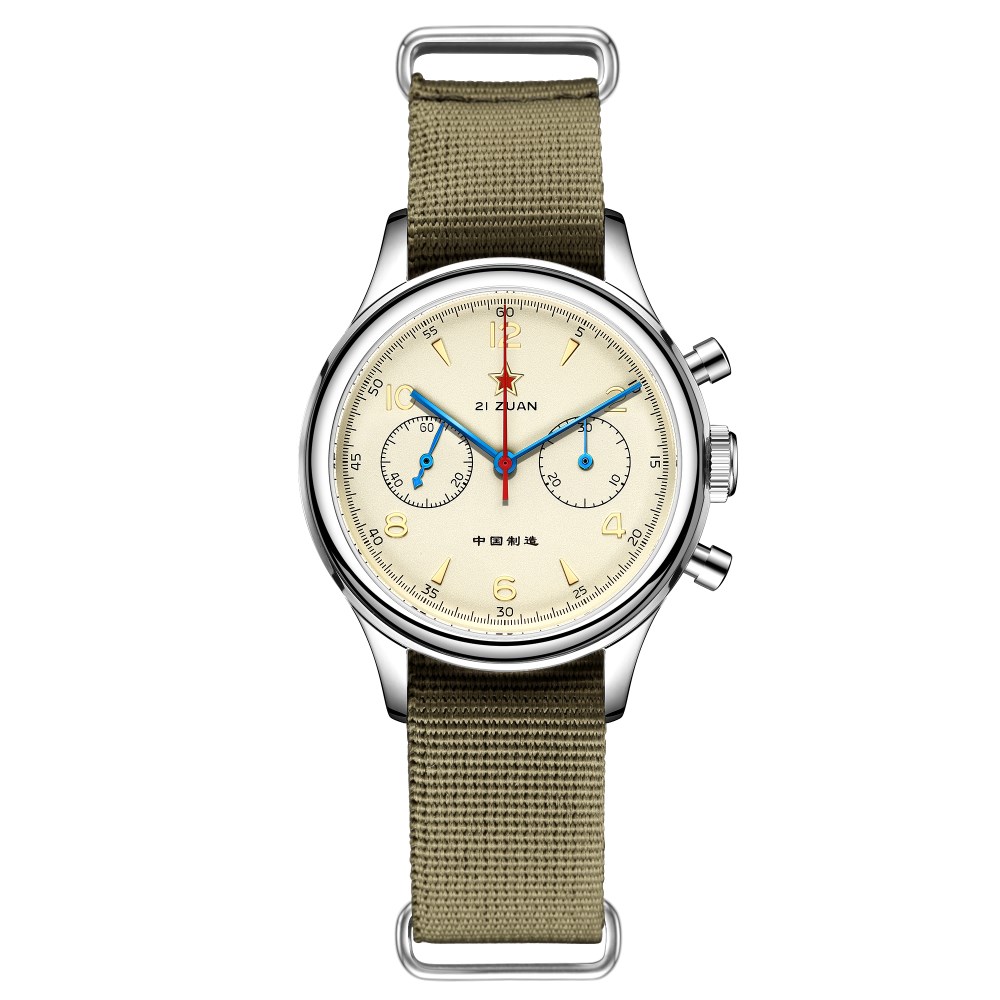 SEAKOSS Heren 1963 Vintage Pil - Chronograph Mechanical Watch Seagull 1963 recensie en prijs