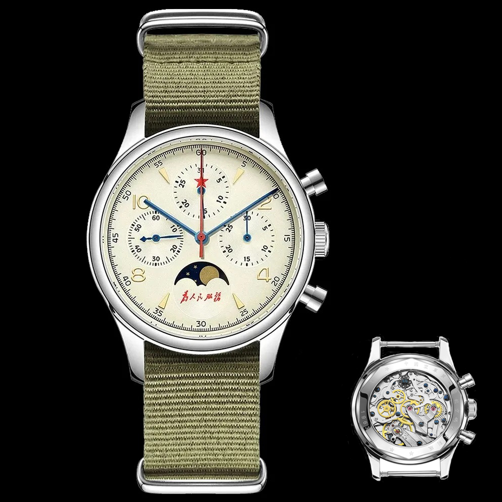 SEAKOSS 1963 chronograaf saffi - Chronograph Mechanical Watch Seagull 1963 recensie en prijs
