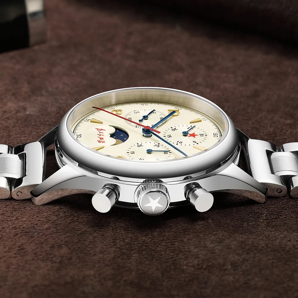 SEAKOSS 1963 chronograaf saffi - Chronograph Mechanical Watch Seagull 1963 recensie en prijs