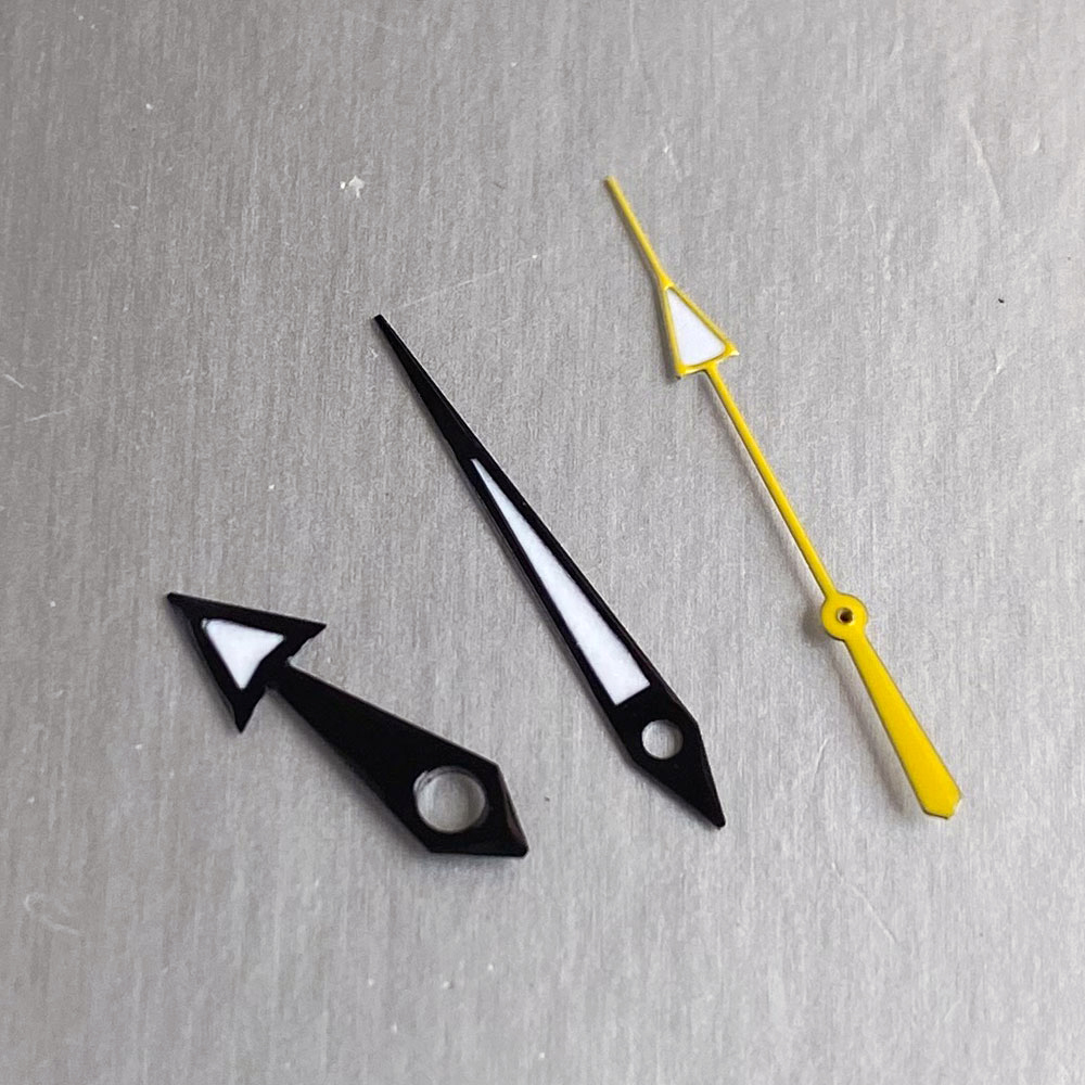 Nieuwe 12mm*12mm*8mm Pijl-Vorm - Watch Hands Set Luminous Replacement Nh35 recensie en prijs