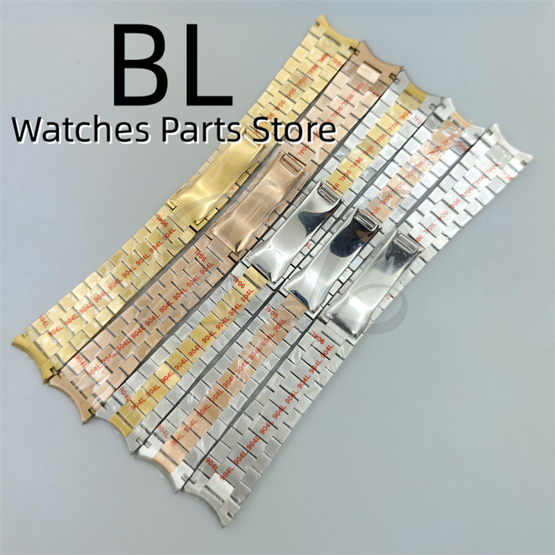 BLIGER 20mm Nieuwe Gebogen Ein - Solid Stainless Steel Watch Bracelet Jubilee recensie en prijs