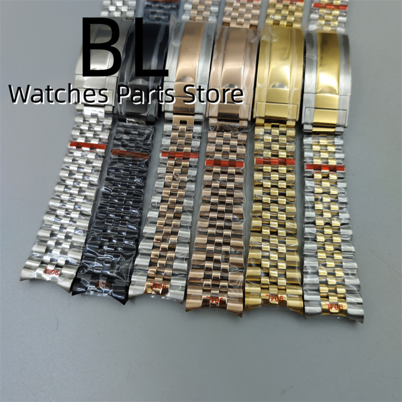 BLIGER 20mm Nieuwe Gebogen Ein - Solid Stainless Steel Watch Bracelet Jubilee recensie en prijs