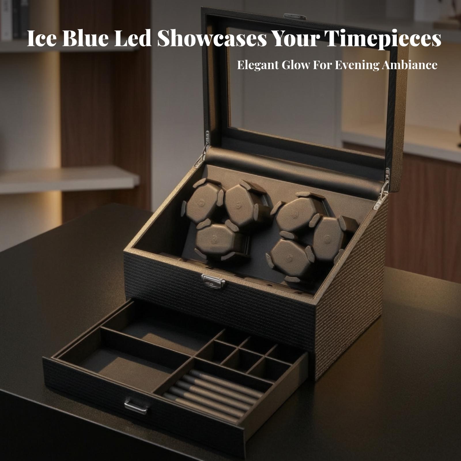 Dubbele functie: horlogeopwind - Watch Winder Automatic Dual Watch Box recensie en prijs