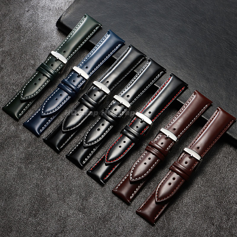 Olieglanzende lederen band 18m - Leather Watch Strap Quick Release 20Mm 22Mm recensie en prijs