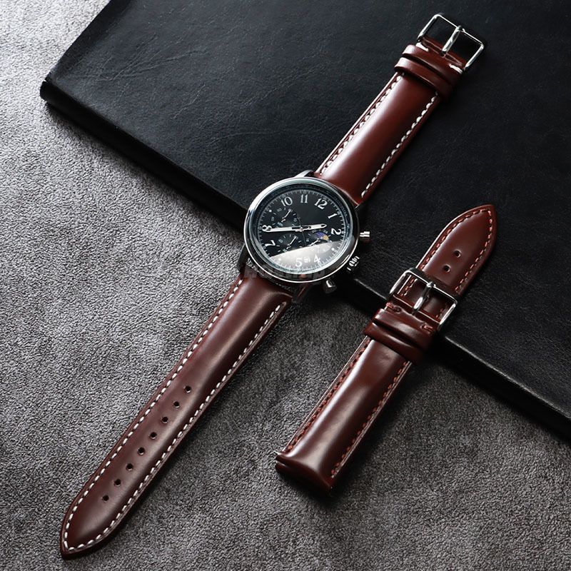 Olieglanzende lederen band 18m - Leather Watch Strap Quick Release 20Mm 22Mm recensie en prijs