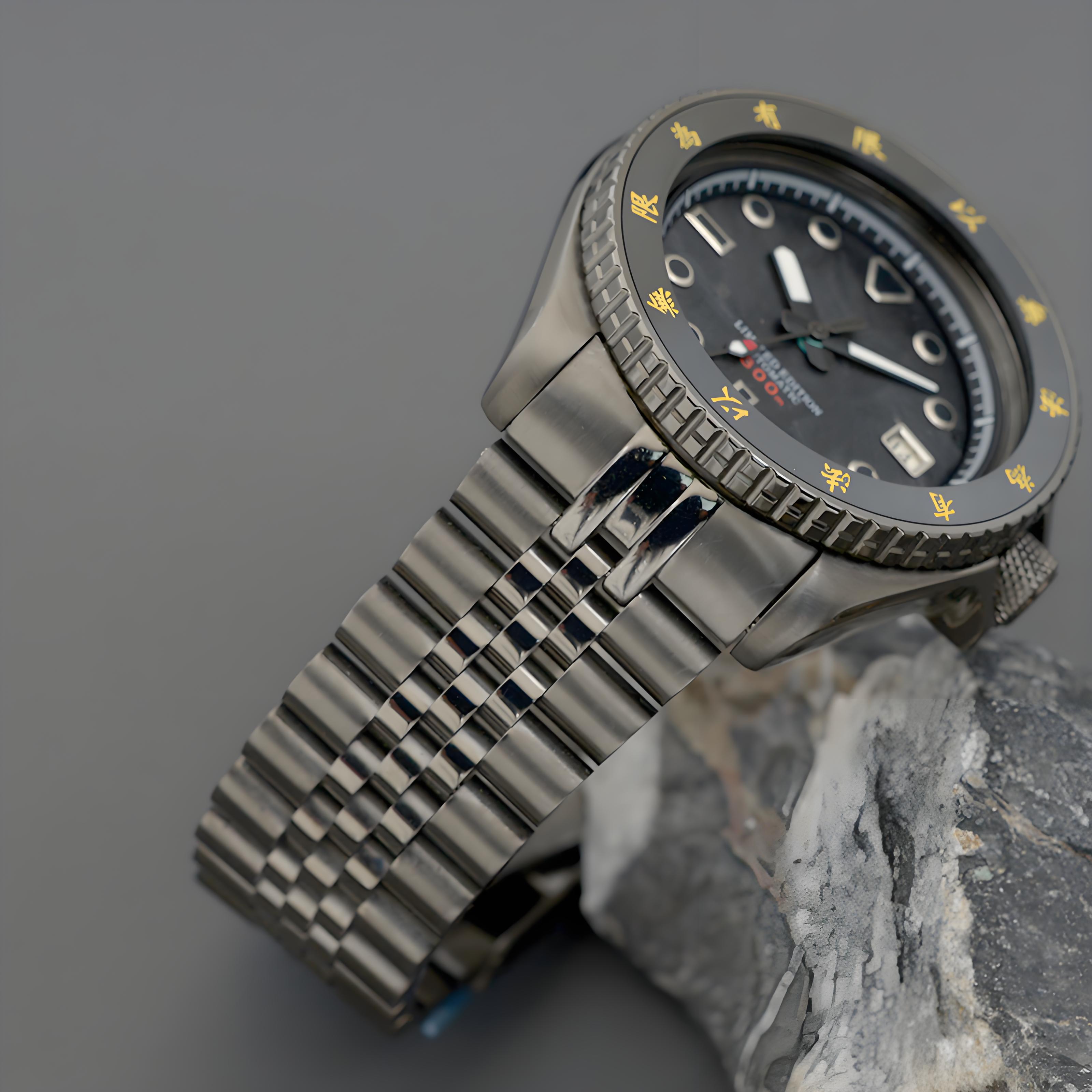 Gun Colour SKX007 Duikhorloge  - Automatic Dive Watch 200M Nh35 Movement recensie en prijs