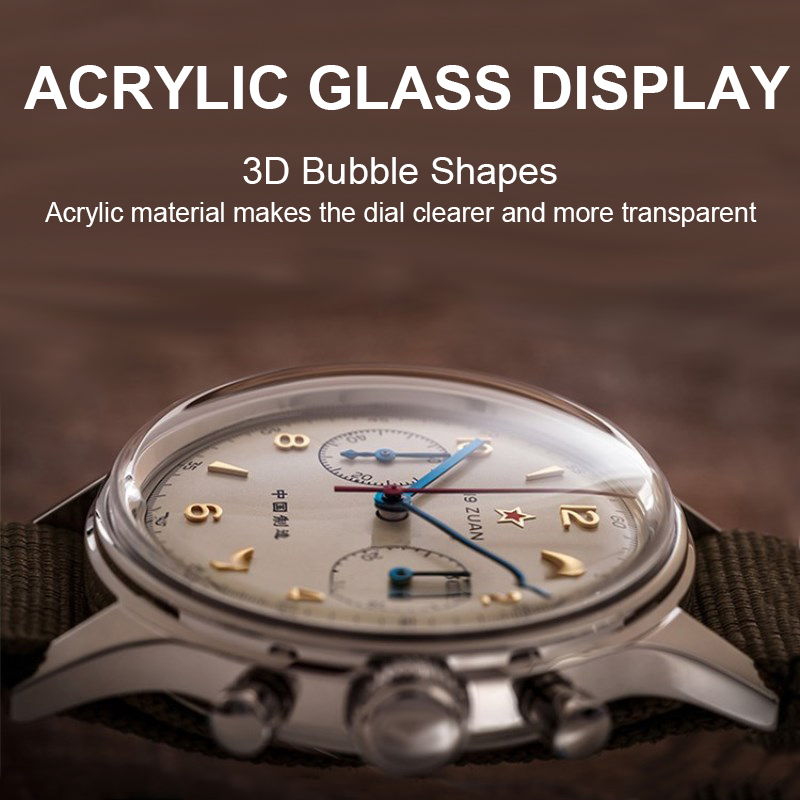 SEAKOSS 1963 chronograaf 40 mm - Chronograph Mechanical Watch Seagull 1963 recensie en prijs