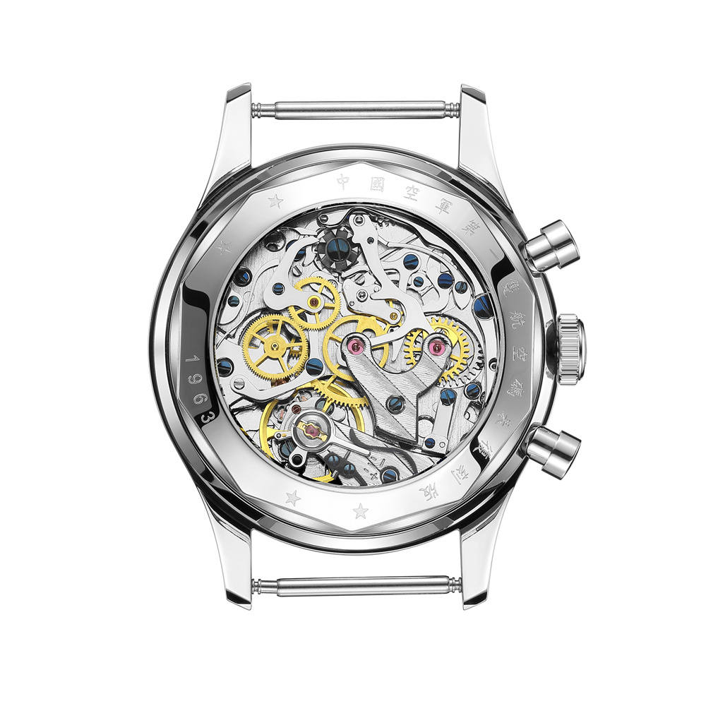SEAKOSS Panda Heren Seagull st - Chronograph Mechanical Watch Seagull 1963 recensie en prijs