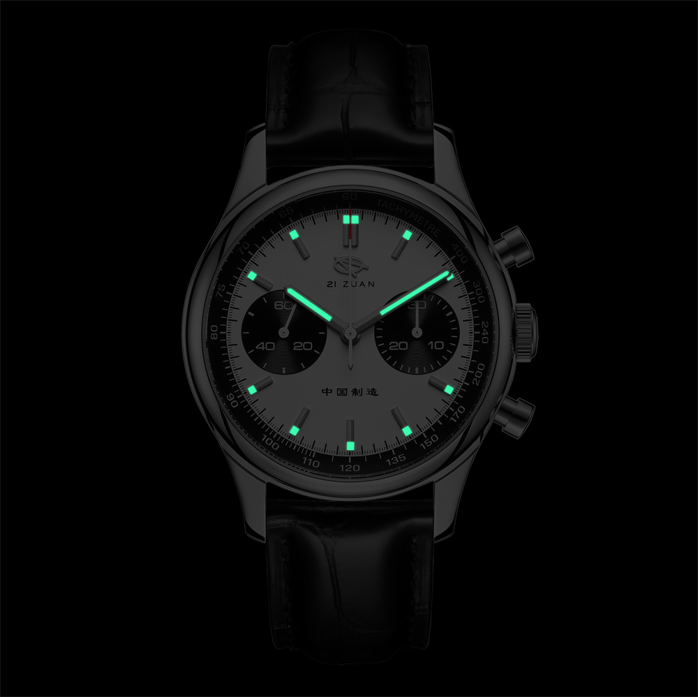 SEAKOSS Panda Heren Seagull st - Chronograph Mechanical Watch Seagull 1963 recensie en prijs
