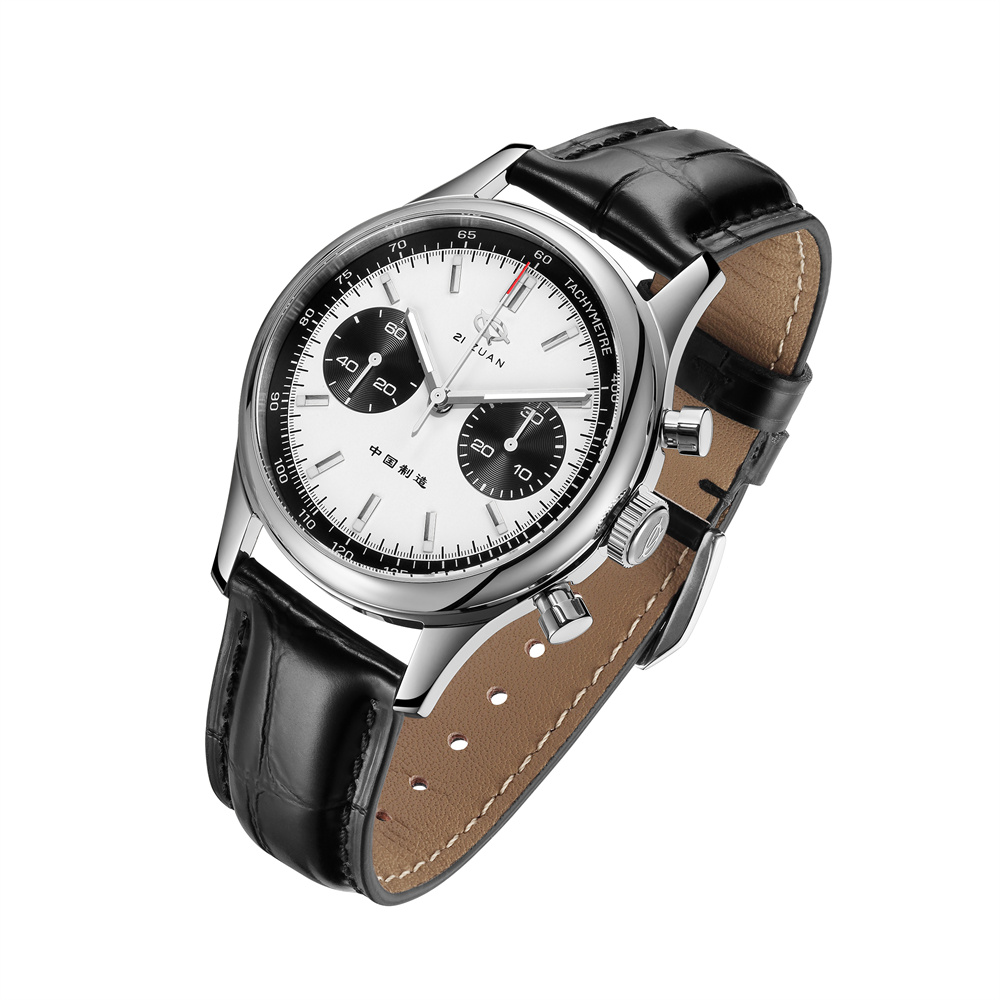SEAKOSS Panda Heren Seagull st - Chronograph Mechanical Watch Seagull 1963 recensie en prijs