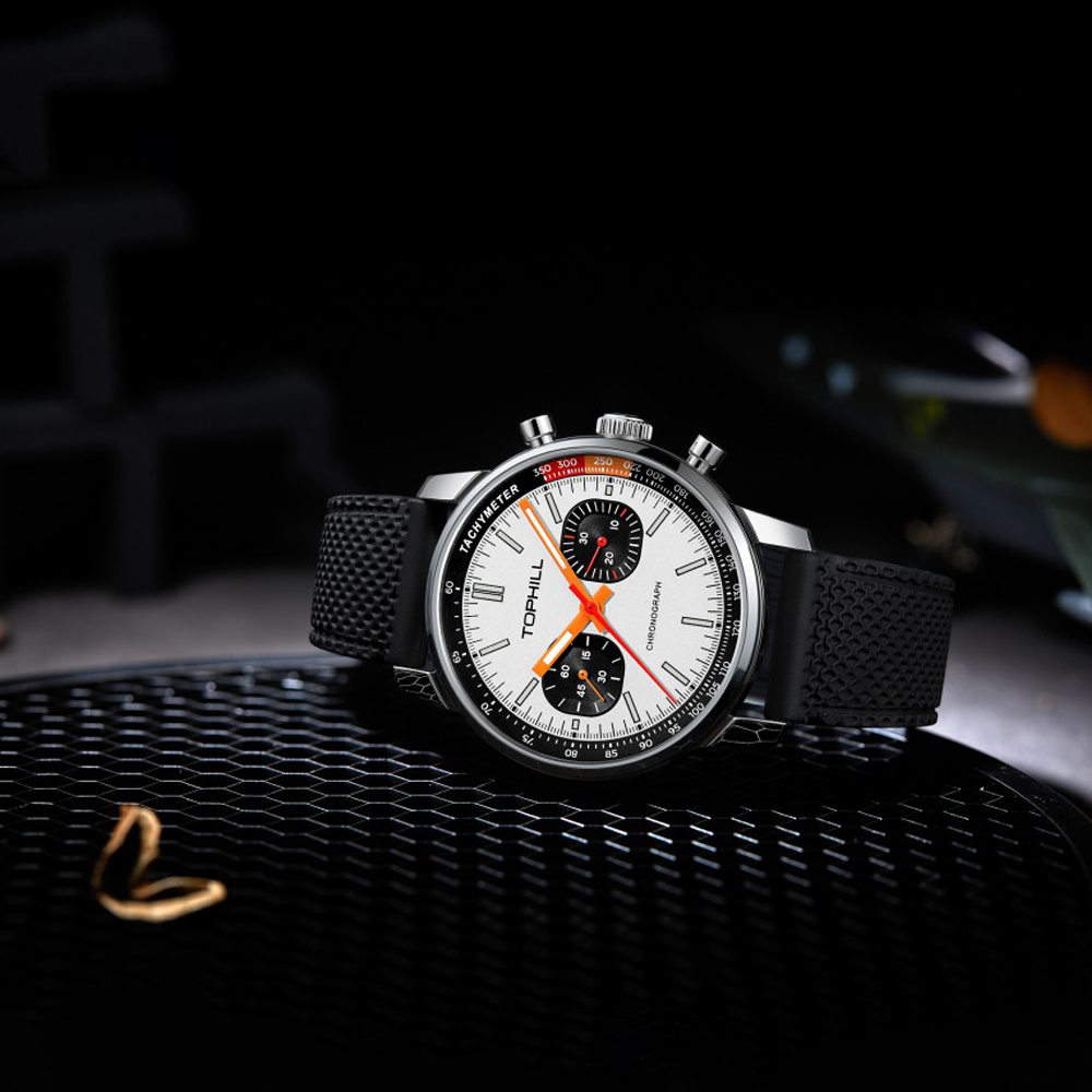 TOPHILL 40 mm 1963 chronograaf - Chronograph Mechanical Watch Seagull 1963 recensie en prijs
