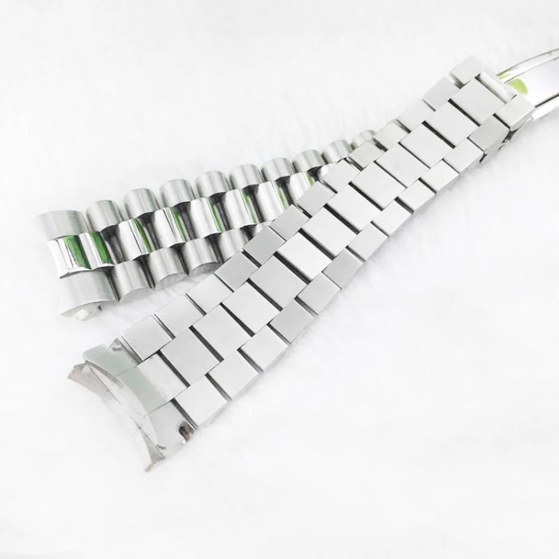 Horloge Armband 20Mm 316l Mass - Solid Stainless Steel Watch Bracelet Jubilee recensie en prijs